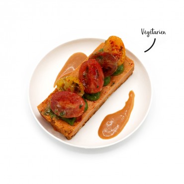 Sablé parmesan, mousse de...