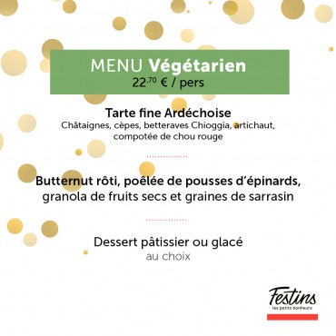 MENU Végétarien