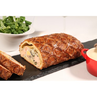 Koulibiac de saumon et sa...