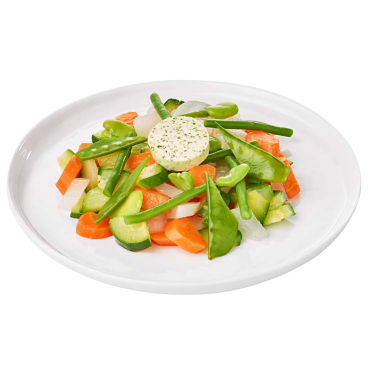 Petits légumes croquants