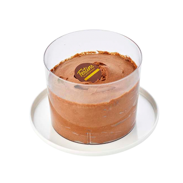 Pot de mousse au chocolat à...