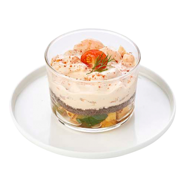 Cocktail de crevettes et...