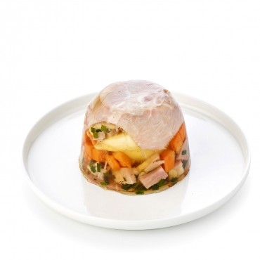 Œuf poché au jambon