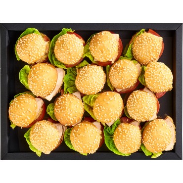 16 Minis-burgers de poulet
