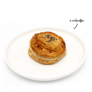 Feuilleté de cabillaud