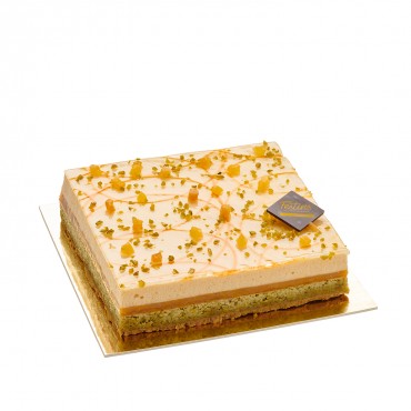 Entremets Abricot Pistache