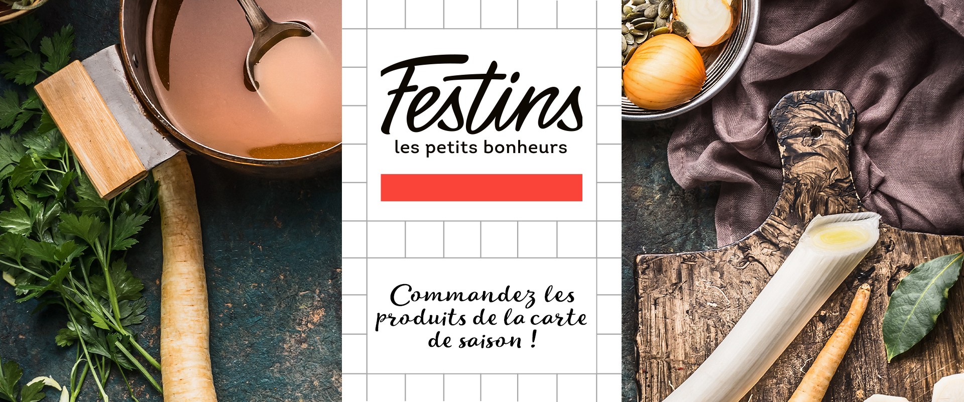 Carte traiteur Automne 2026 - Festins