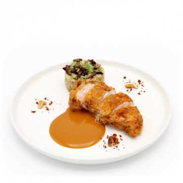Poulet sauce saté