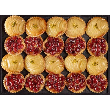 20 Mini tartes aux fruits