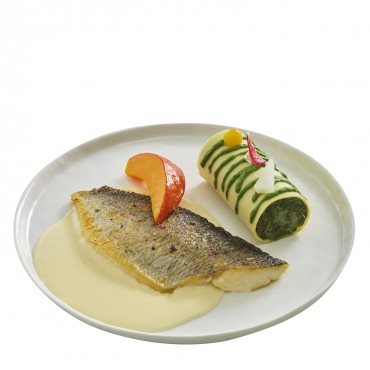 Dorade royale à la crème d’ail